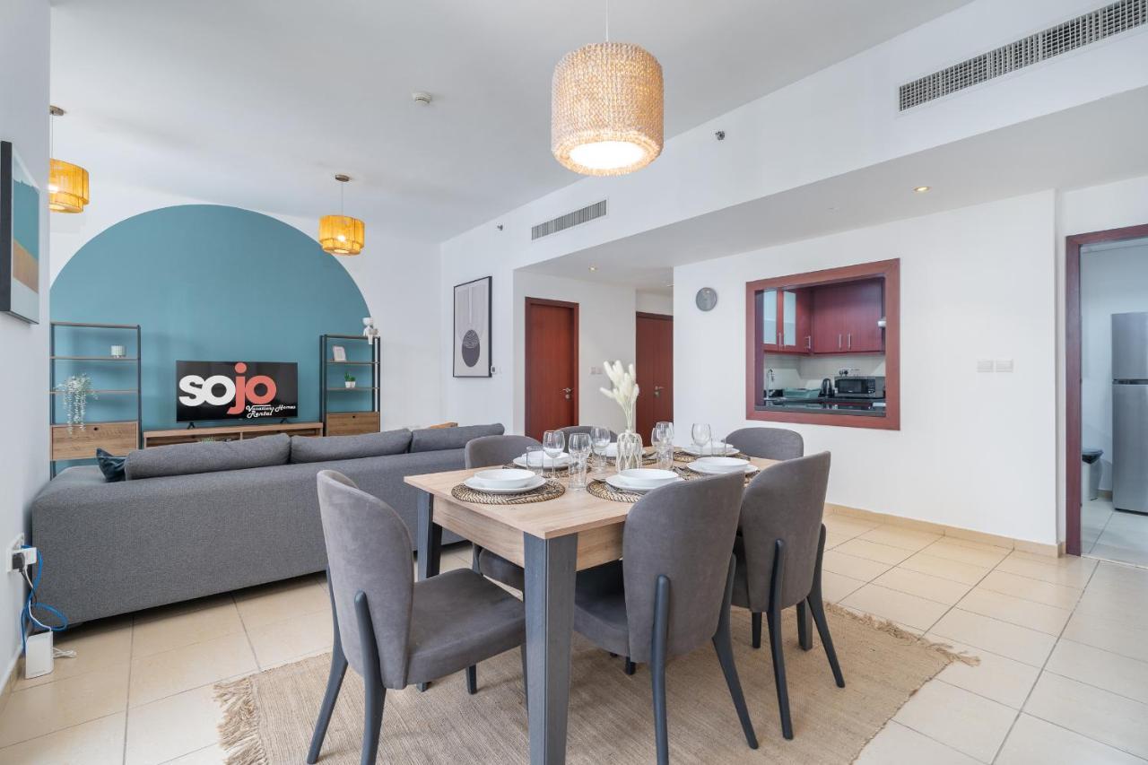 Jbr Beach Bliss One Three Bedroom Luxury Apartments By Sojo Stay ดูไบ ภายนอก รูปภาพ