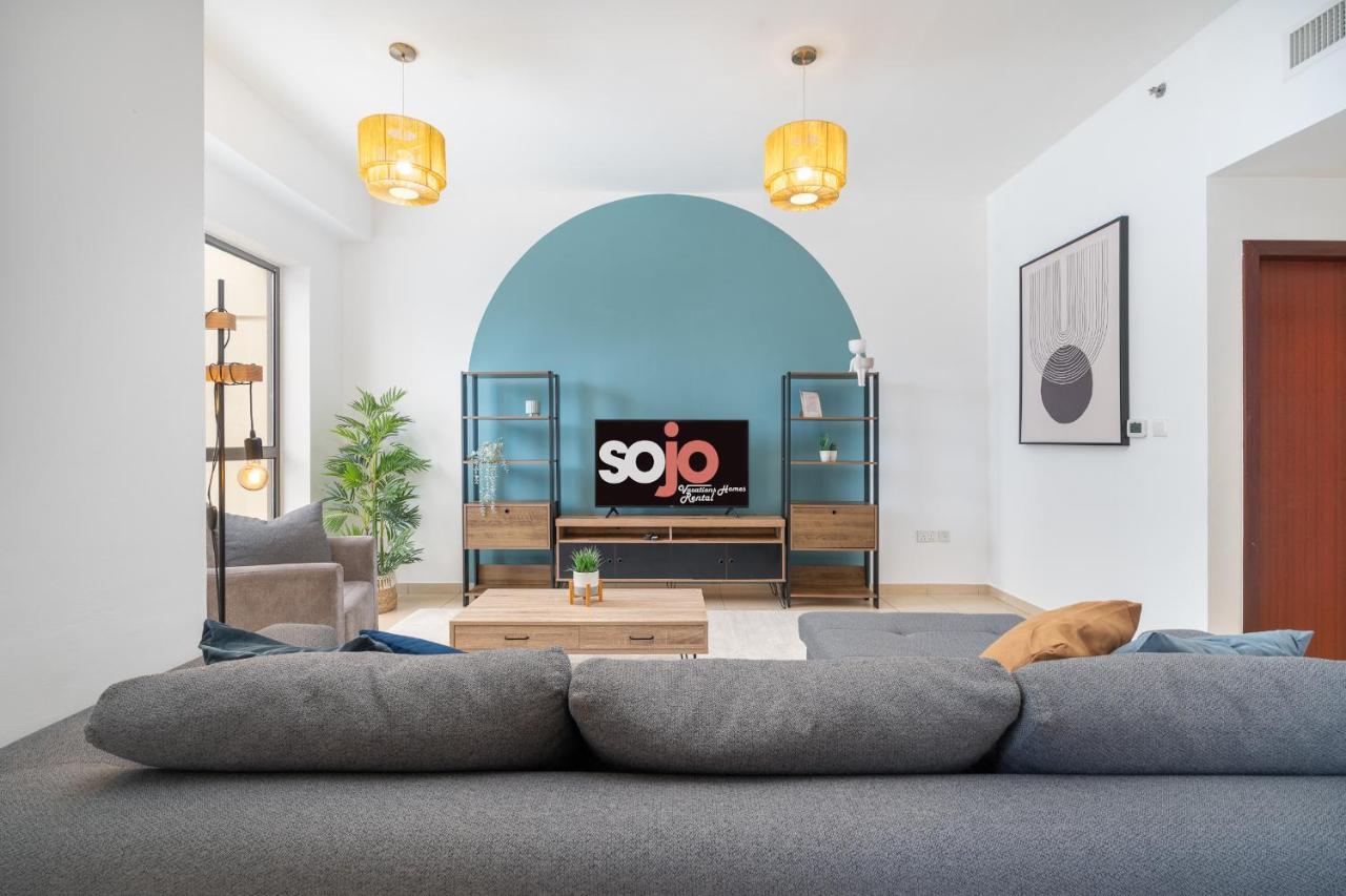 Jbr Beach Bliss One Three Bedroom Luxury Apartments By Sojo Stay ดูไบ ภายนอก รูปภาพ