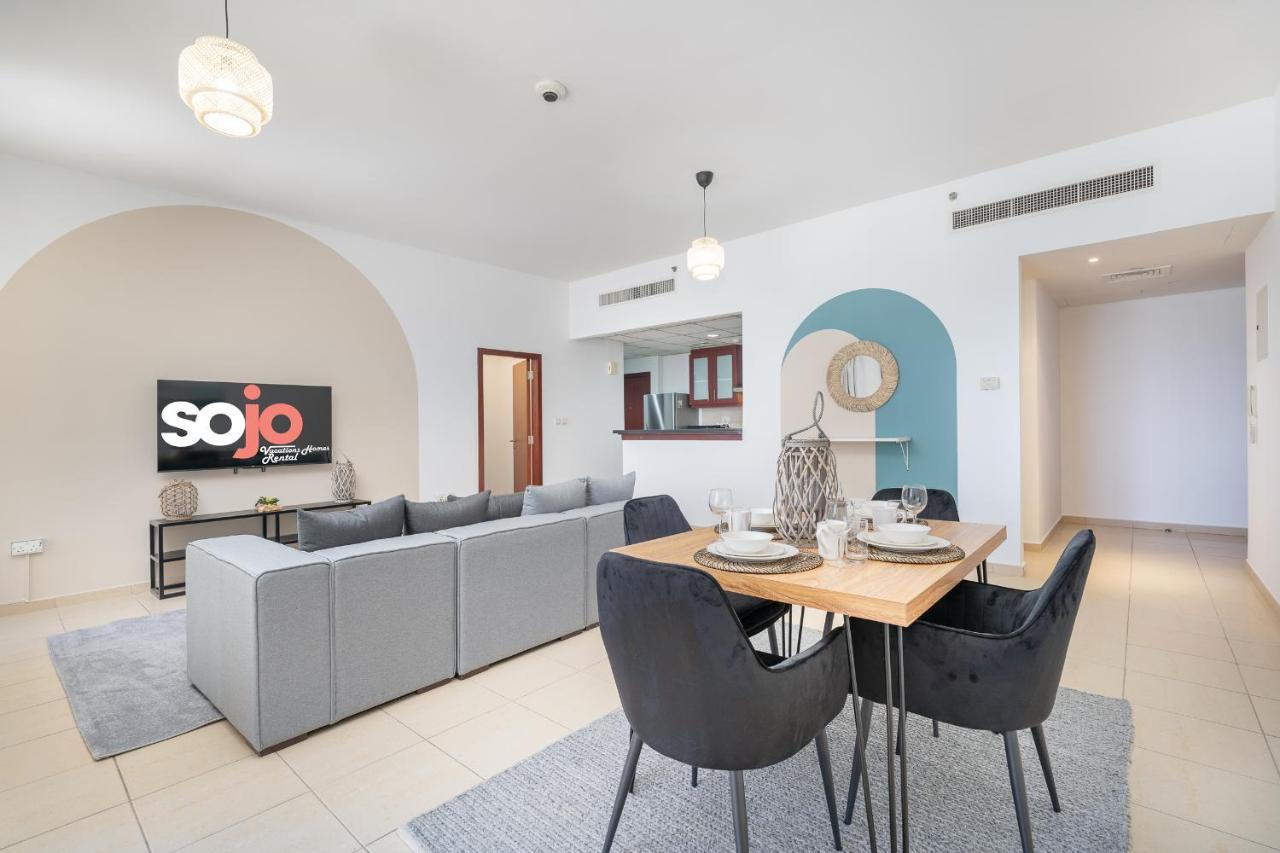 Jbr Beach Bliss One Three Bedroom Luxury Apartments By Sojo Stay ดูไบ ภายนอก รูปภาพ