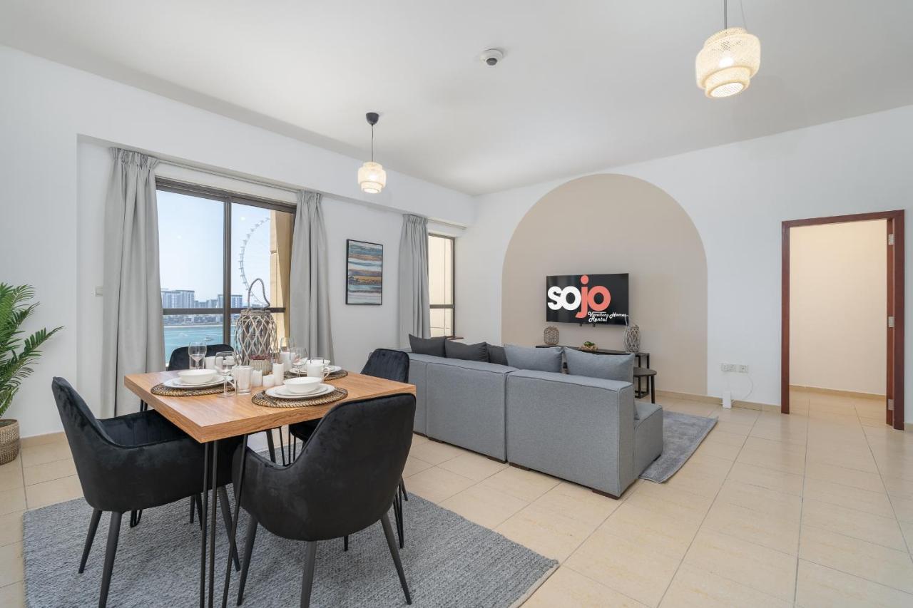 Jbr Beach Bliss One Three Bedroom Luxury Apartments By Sojo Stay ดูไบ ภายนอก รูปภาพ