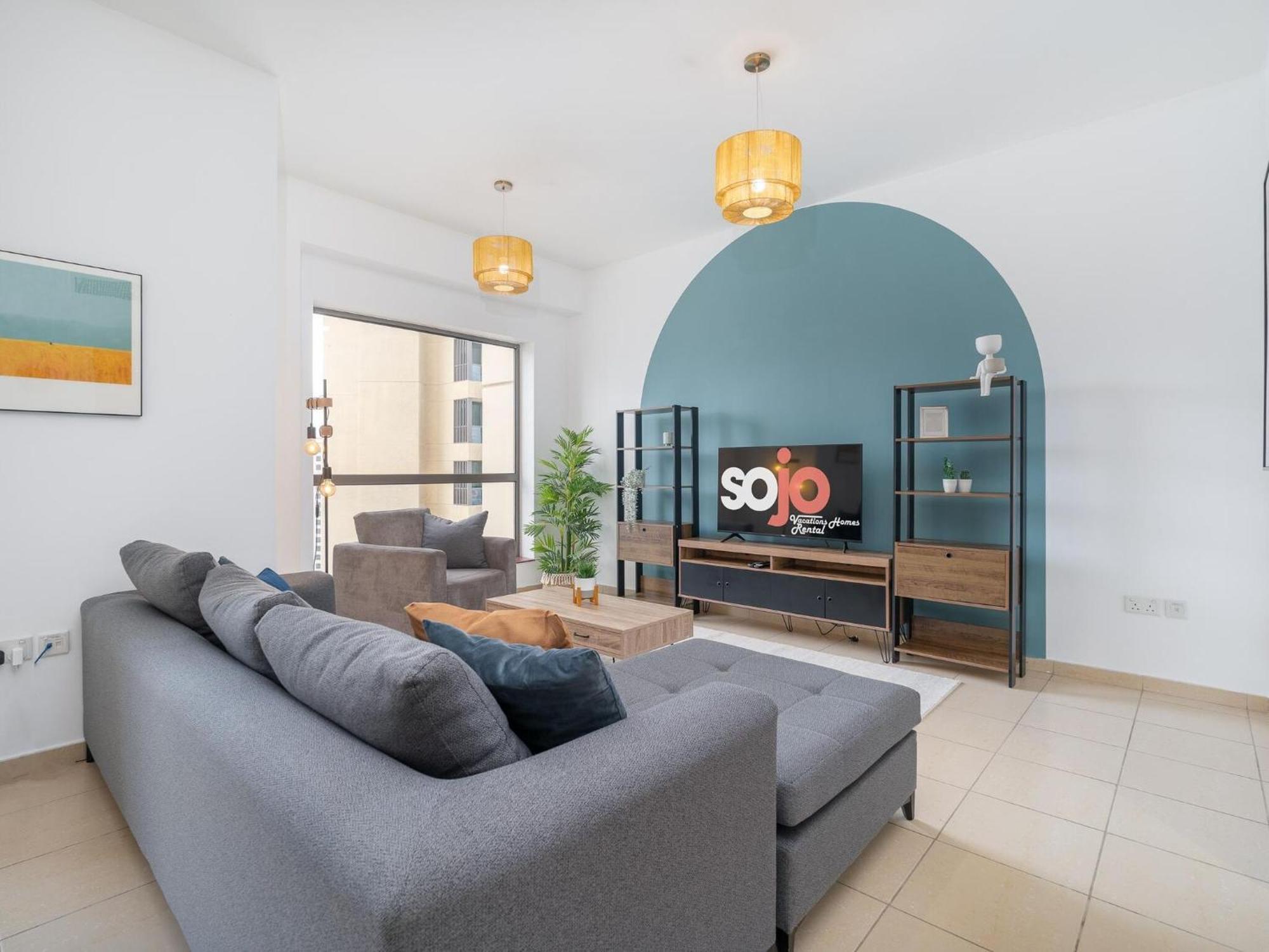 Jbr Beach Bliss One Three Bedroom Luxury Apartments By Sojo Stay ดูไบ ภายนอก รูปภาพ